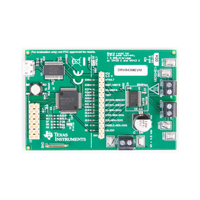 DRV8436PEVM Texas Instruments  Cartes et kits d'évaluation et de démonstration